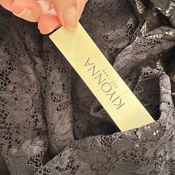 Kiyonna Luna Lace Cocktail Midi Dress - Picture 6 of 9